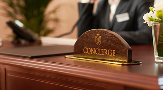 Engagierter Concierge